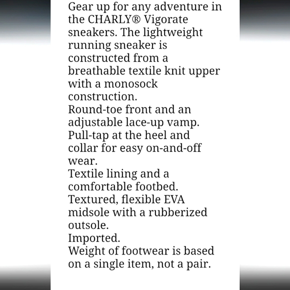 PFX Charly Vigorate running shoes. - Picture 11 of 11